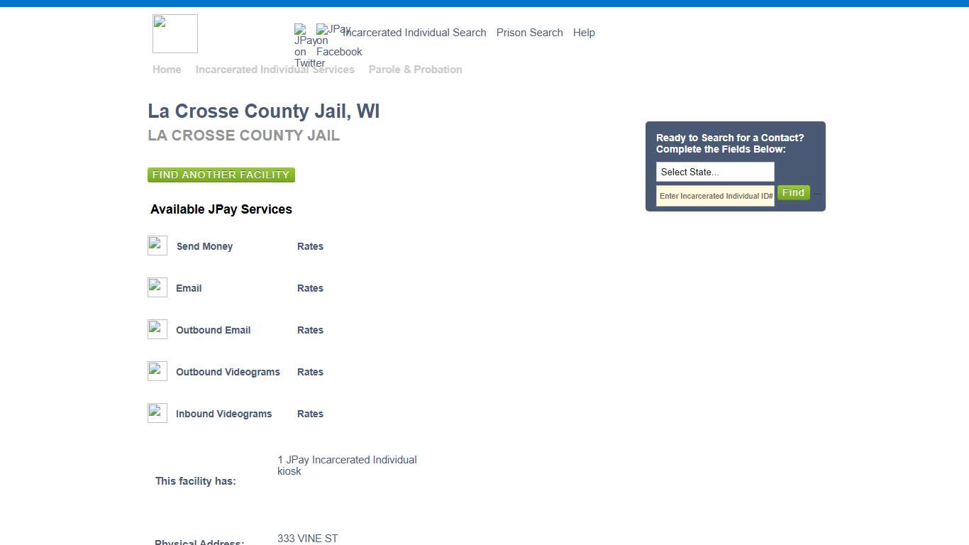 La Crosse County Jail, WI